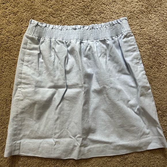 J. Crew Gray A-Line Knee-Length Skirt - Picture 1 of 2